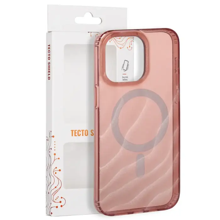 Tecto Shield Desert Mag case for iPhone 15 Pro Max 6,7" dark olive