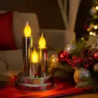 14CM LED CANDLE ON A ROUND BASE — Photo 6