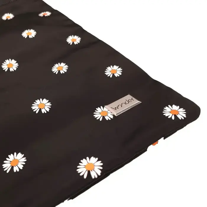 Shopping bag Wonder pattern 3 black Фото num