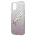 Guess Glitter Gradient Script kõva ümbris iPhone 12 mini, roosa — Foto 6