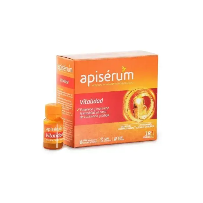Apisérum Apiserum Vitality 18 flakoni