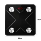 Bathroom analytical scale bluetooth glass lcd — Photo 10