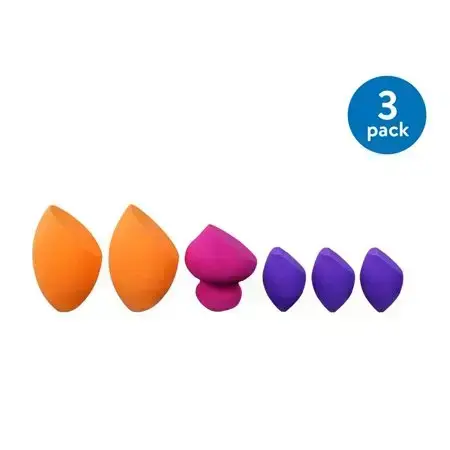Real Techniques Miracle Complexion sūkļu komplekts sievietēm - 6 gab. (2x Miracle Complexion sūklis, 1x Miracle Sculpting sūklis, 3x Mini Miracle Complexion)