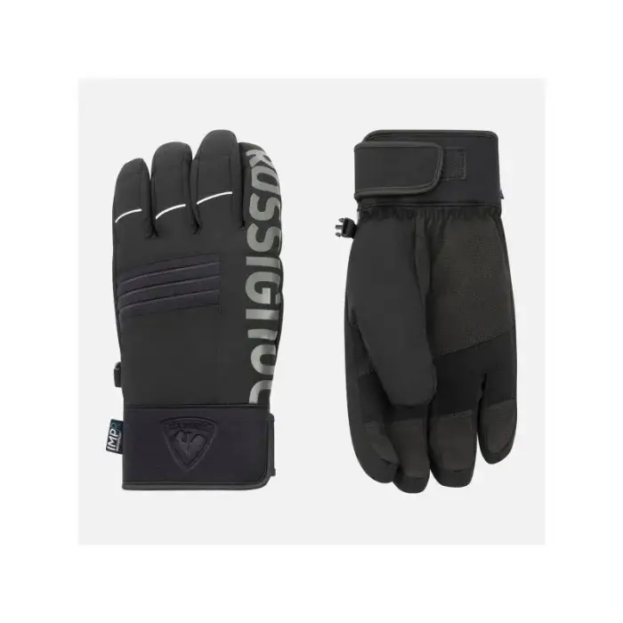 ROSSIGNOL Speed Impr men's ski gloves black - Size: XXL
