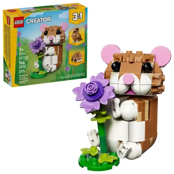 LEGO Creator 31376 Mielas žiurkėnas su gėle