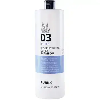 Puring 03 Rehab Restructuring Curly Shampoo - Restrukturalizační šampon pro kudrnaté a krepaté vlasy 300ml