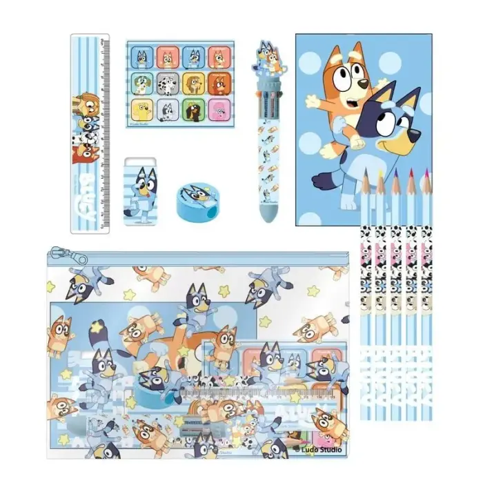Bluey Stationery Set