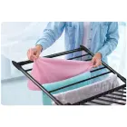 Standing Foldable Laundry Drying Rack Debora, Black, 19 m Drying Line — Photo 10