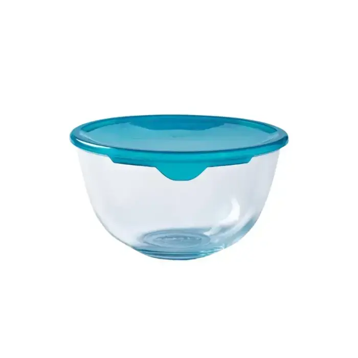 Stiklinis dubuo su dangčiu, Ø21cm, 2.3L