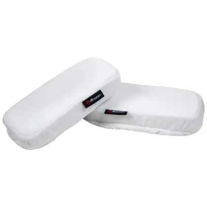 AROZZI Memory Foam Armrest Pads/ white