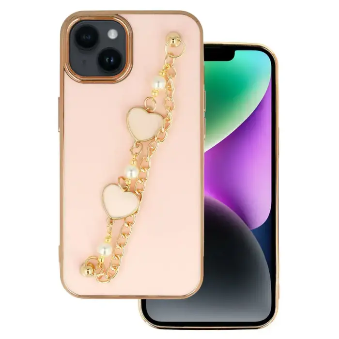 Trend Case for iPhone 14 Plus, light pink