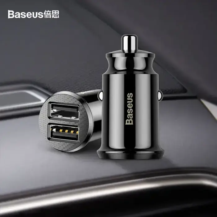 Baseus CCALL-ML01 auto lādētājs | 15.5W | USB-A | melns Foto 8