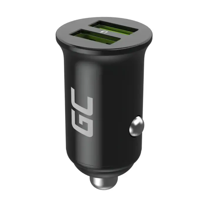 Автомобильное зарядное устройство Green Cell GC PowerRide Nano36 36W с 2x USB-A Ultra Charge