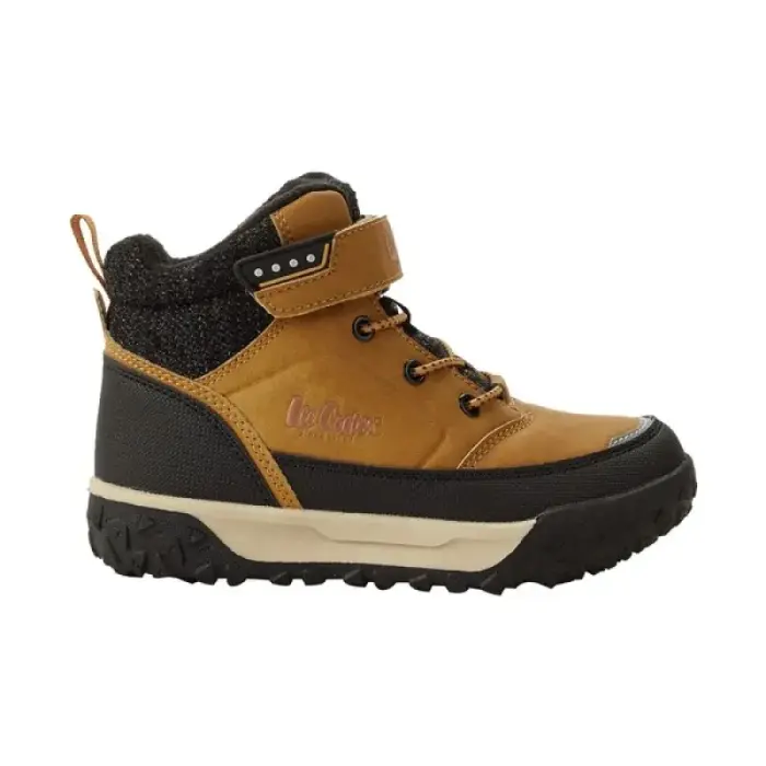 Lee Cooper brown ankle boots with Velcro closure 35