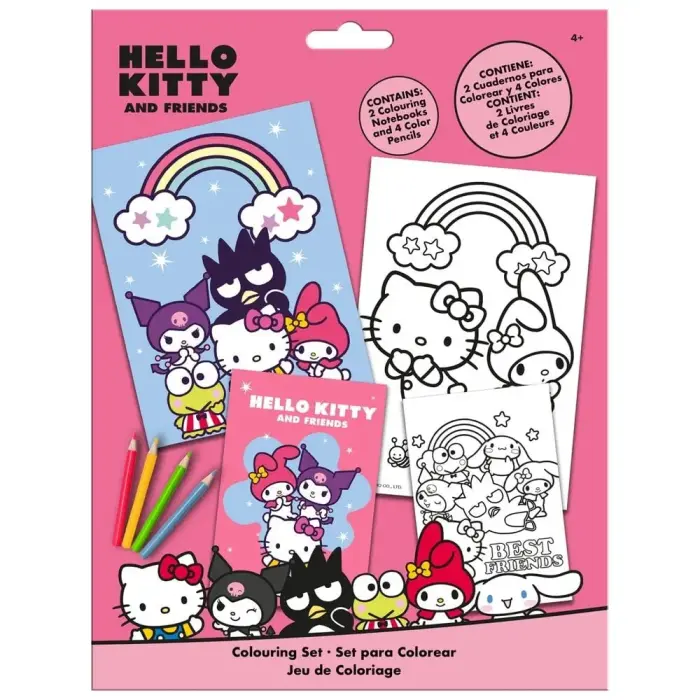 Hello Kitty and Friends värvimiskomplekt