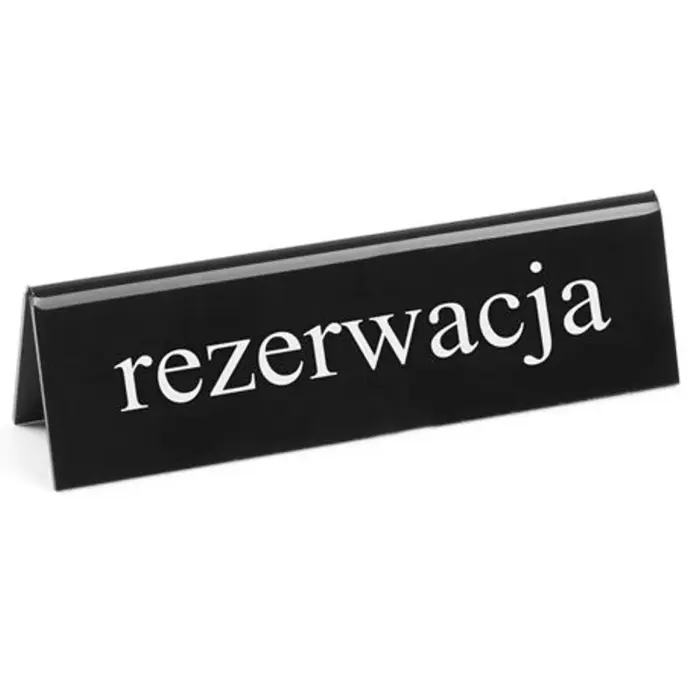Double-sided reservation sign Hendi 663523