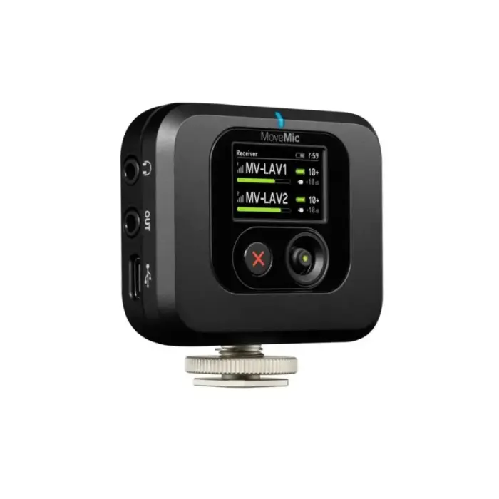 Shure MV-R-Z6 - On-Camera MoveMic Receiver with Cold Shoe