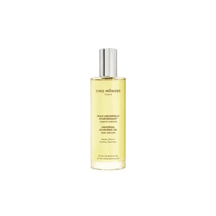 Cinq Mondes, Universal Ayurvedic, Ayurvedic Oil, Nourishing & Repairing, Dry Body Oil, 100 ml