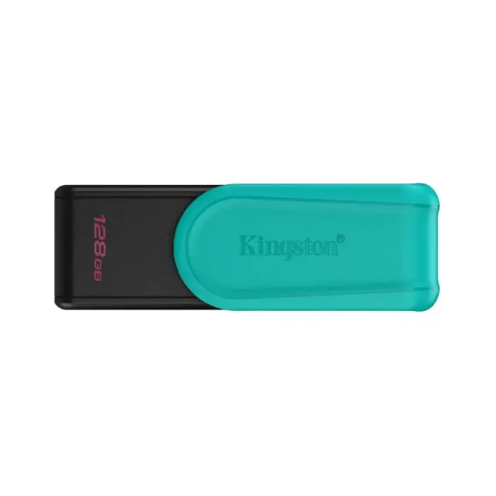 Kingston DataTraveler Exodia S 128GB USB 3.2 Gen 1 atmintinė – Juoda/Turkio