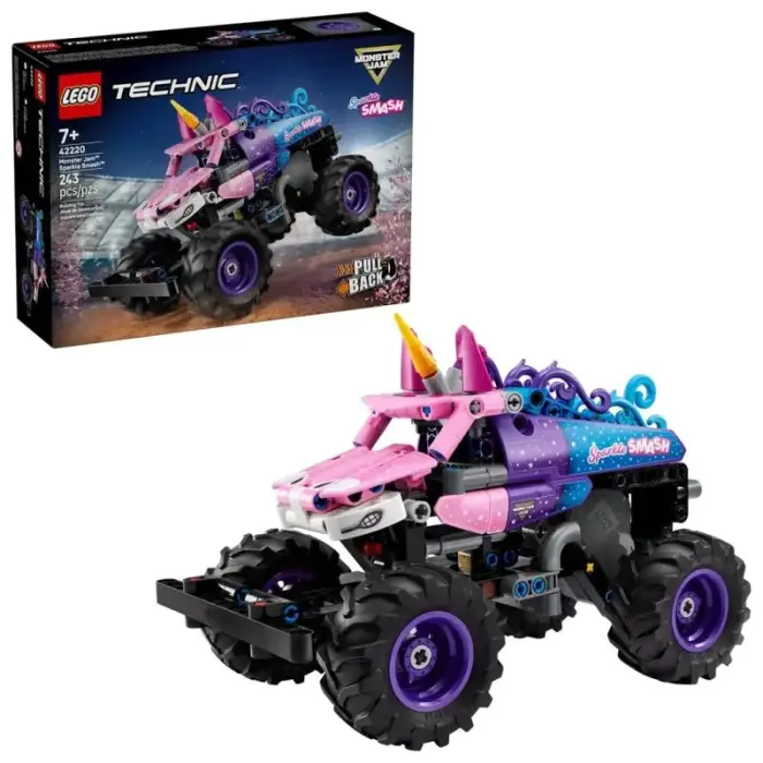 LEGO Technic 42220 Monster Jam Sparkle Smash