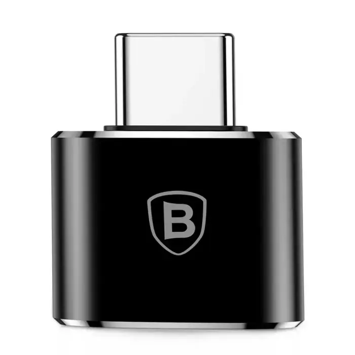 Baseus USB to USB Type-C Adapter 2.4A (Black) Photo