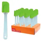 Green silicone spatula Photo