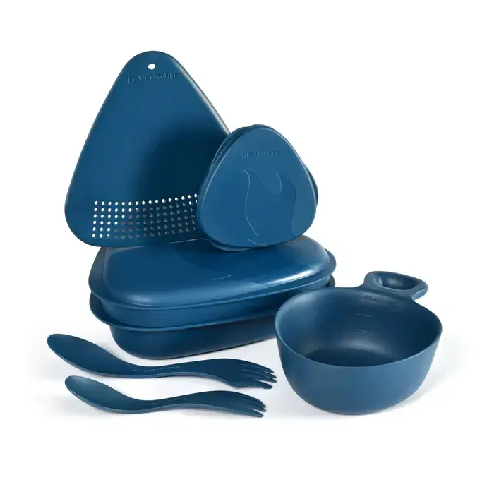 Light My Fire Kempinga Trauku Komplekts Outdoor MealKit 2.0 HazyBlue