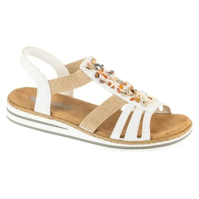 Rieker sandaalid V0656-80 White 36 - rozmiar_EU: 41