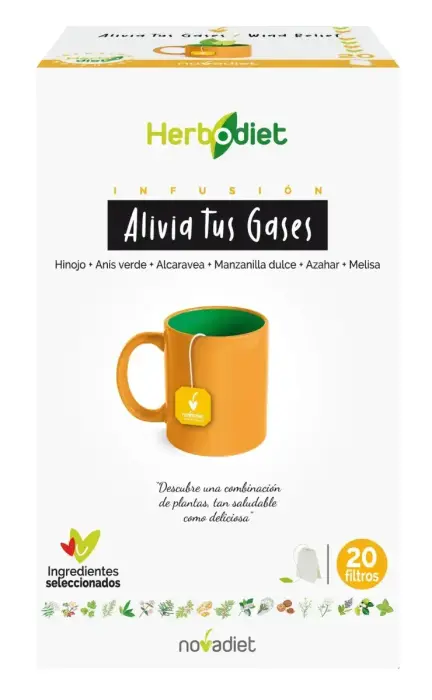 Novadiet Herbodiet Alivia Tus Gases 20