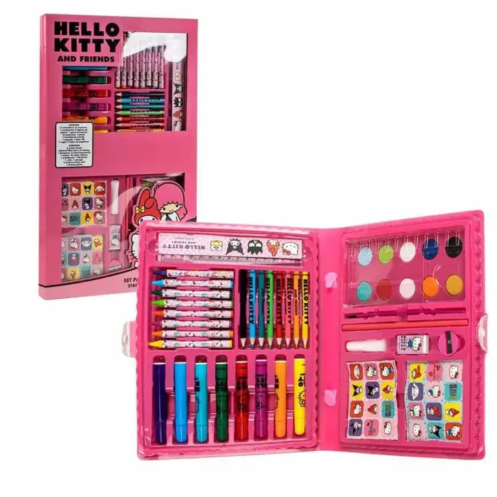 Hello Kitty värvimise kirjatarvete komplekt
