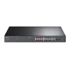 TP-LINK TL-SL1218MP PoE komutators — Foto 1