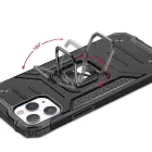 Wozinsky Ring Armor Case for iPhone 14 Pro Max, Red — Photo 5