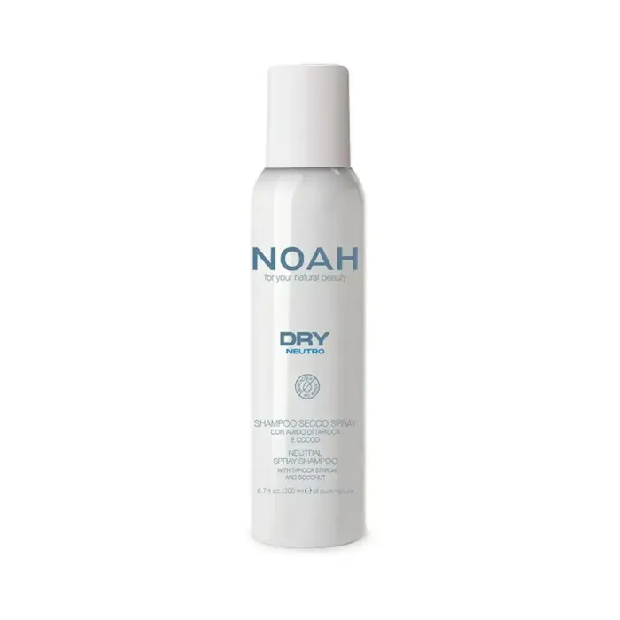 Noah, Neutro, Hair Dry Shampoo, Refreshing & Volumising, 200 ml