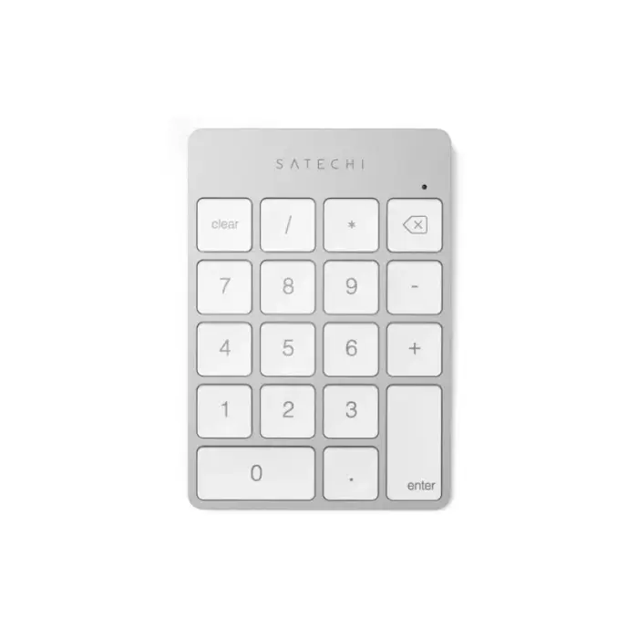 Satechi Aluminum Rechargeable Bluetooth Numeric Keypad – Space Gray