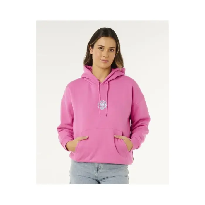 Naiste kapuutsiga pusa RIP CURL Icons Of Surf Heritage Hoodie Roosa - S