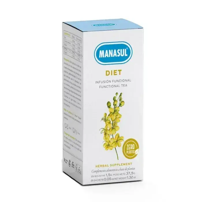 Manasul Diet Bio 25 Tea Sachets 37.5g