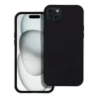 SILICONE maciņš priekš iPhone 15 melns — Foto 1