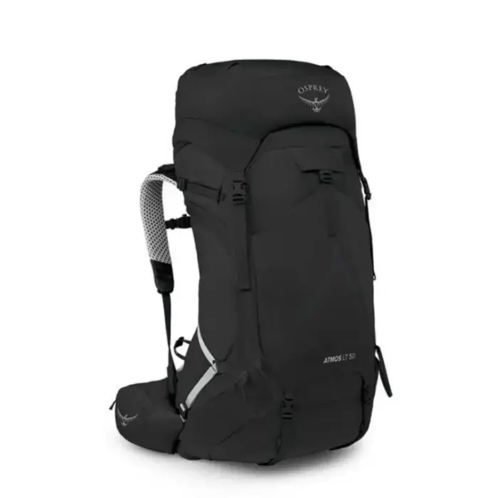 OSPREY Atmos AG LT 50 Trekking Backpack, Black, L/XL
