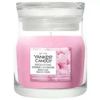 Yankee Candle Enchanting Cherry Blossom Candle ( okouzlující třešňový květ ) - Aromatická svíčka 110.0g