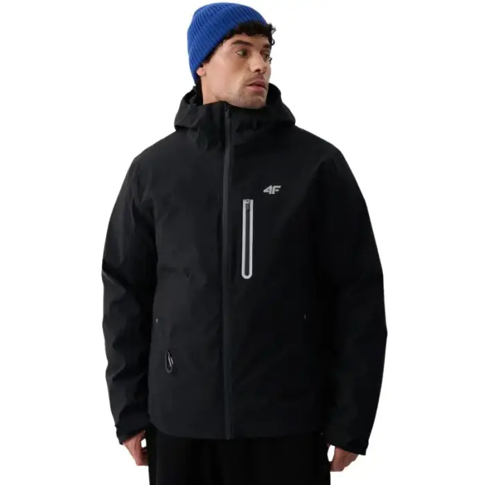 Men's Technical Jacket 4F M1217 Deep Black 4FWAW26TTJAM1217 20S - Feature: M
