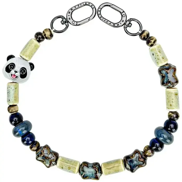 Nimmy New Big Eye Cute Pets 2.0 Bag Charm Handstrap – Black