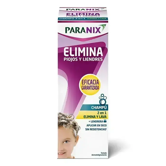 Paranix Täide ja Tingude Eemaldamise Šampoon + Täikamm