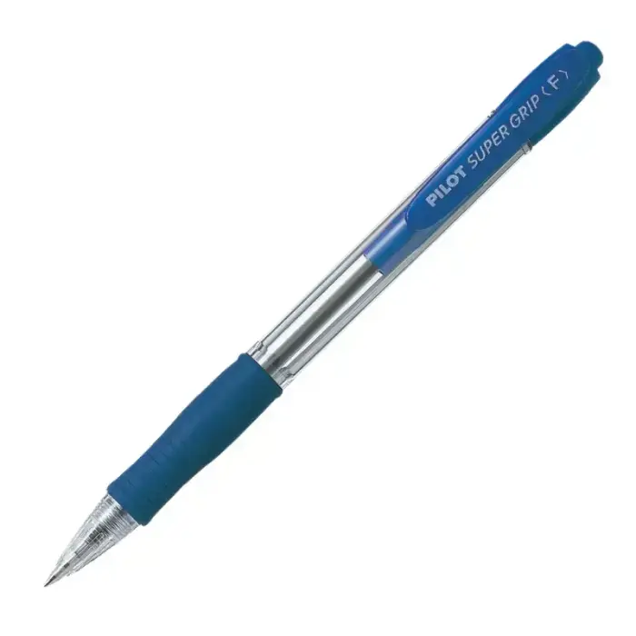 Tušinukas PILOT SUPER GRIP 0.7mm mėlynas rašalas