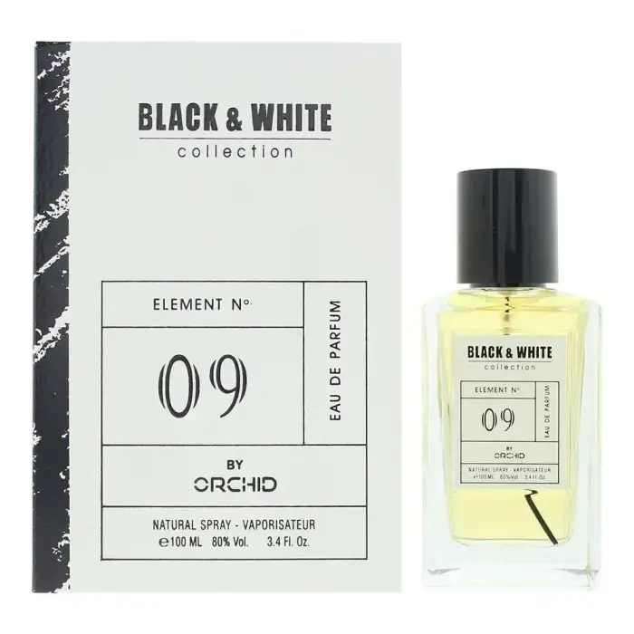 Orhideja, Black & White Collection-Element No. 09, parfimērijas ūdens, Unisex, 100 ml
