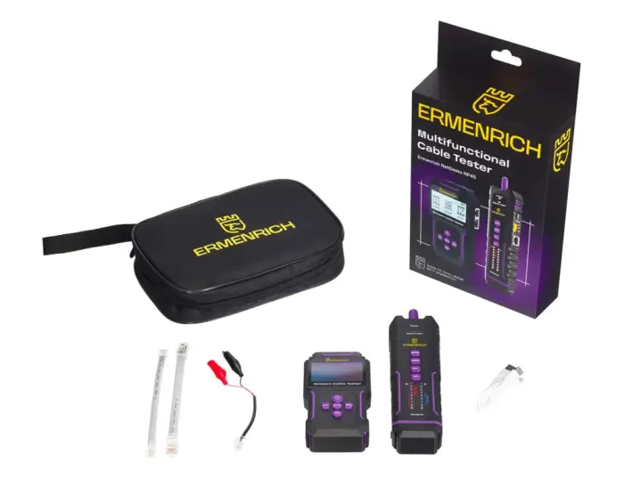 Ermenrich NetGeeks NP45 Multifunctional Cable Tester