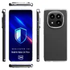 Redmi Note 14 Pro+ - 3mk Clear Case — Nuotrauka 3