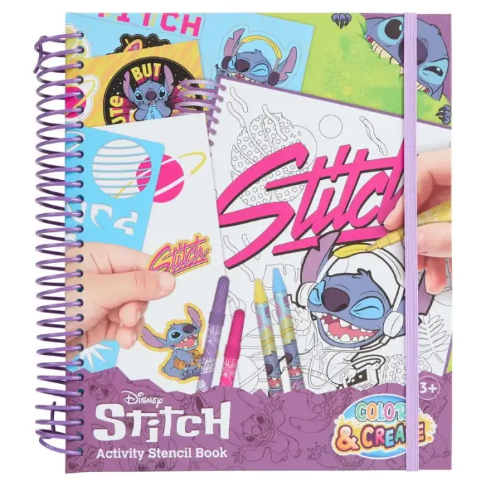 Disney Stitch Zīmēšanas un aktivitāšu grāmata