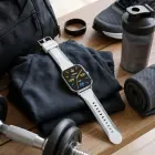 Smartwatch TITMO E-150 (AMOLED, bluetooth call) silver 0INT — Фото 3