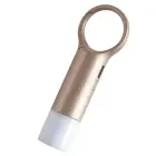 Lexon Nomaday Flash LED Keychain gold LL137D Foto 5