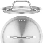 HENDI Profi Line puodo dangtis, nerūdijantis plienas, Ø 160 mm Photo